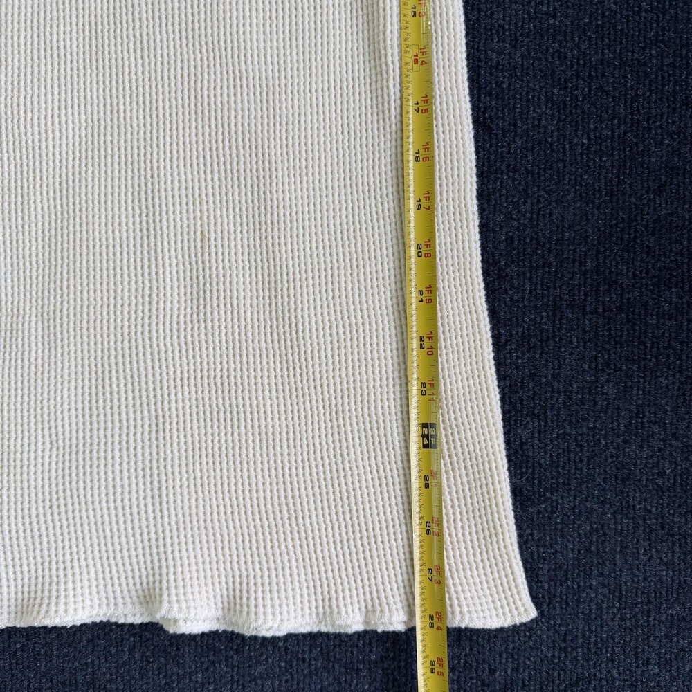 Vintage Arctex Long Johns Shirt Mens XL White Thermal Undershirt Top USA - Picture 5 of 7